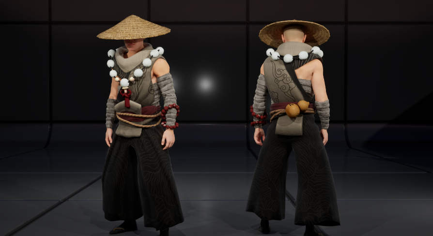Monk Warrior | Fab