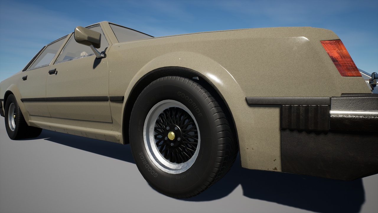 Media 1 for listing Replicated Drivable 80s Era Sedan