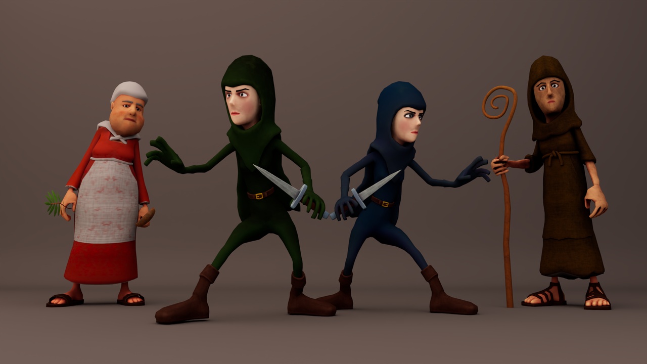 Media 1 for listing dReal Assassin Fantasy Character Pack
