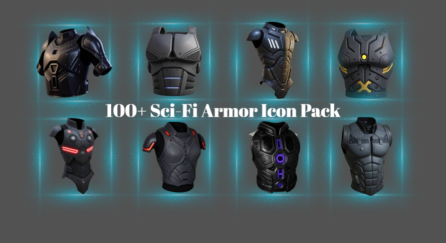 Sci-Fi Armor Icon Pack
