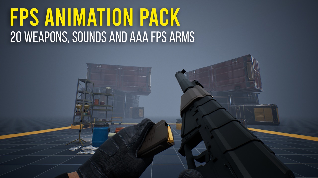 Media 1 for listing FPS Animation Pack Ultimate