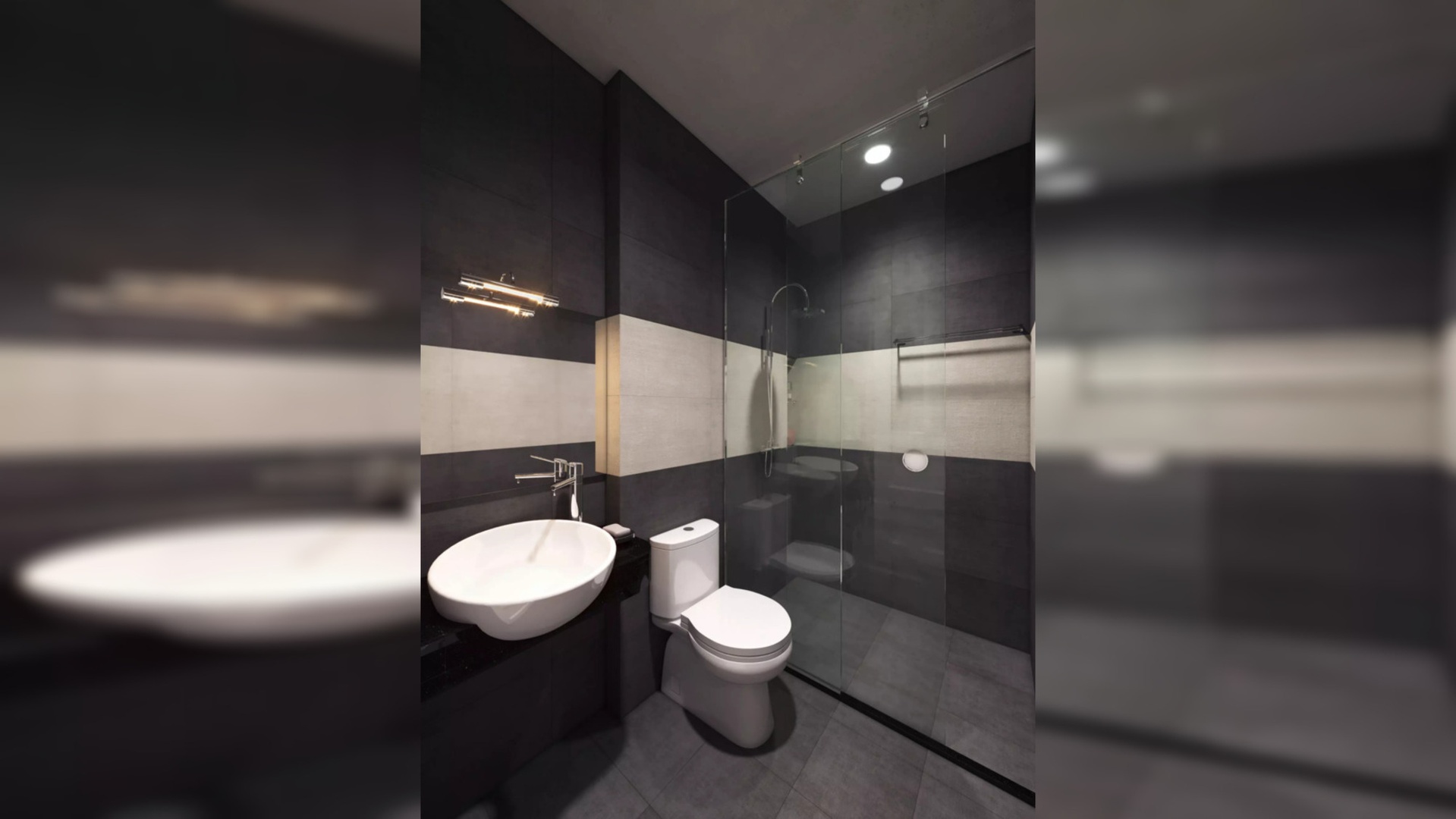 Media 1 for listing Small Premium Modern Bathroom – Ready-to-Render Interior Scene
