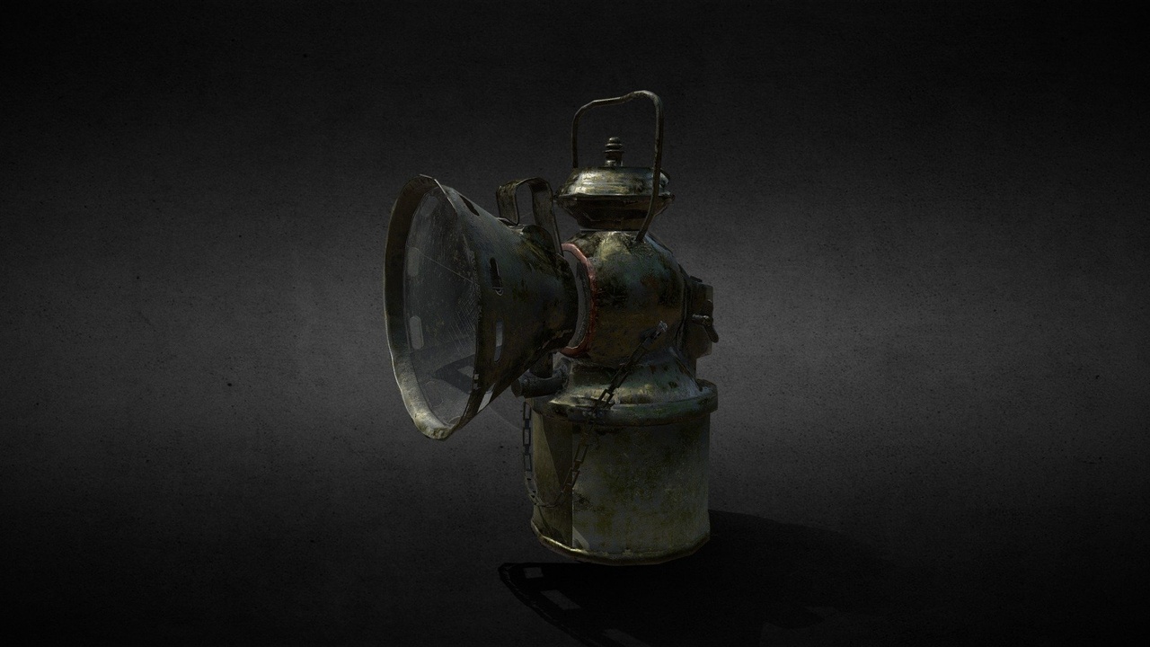 Media 1 for listing Old Carbide Lamp