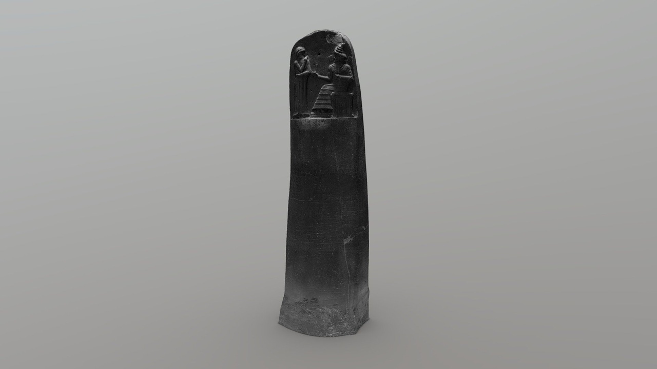 Media 1 for listing Code Of Hammurabi - photogrammetry