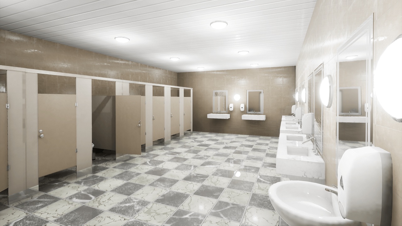 商品 Public Restroom Props 的媒体 1