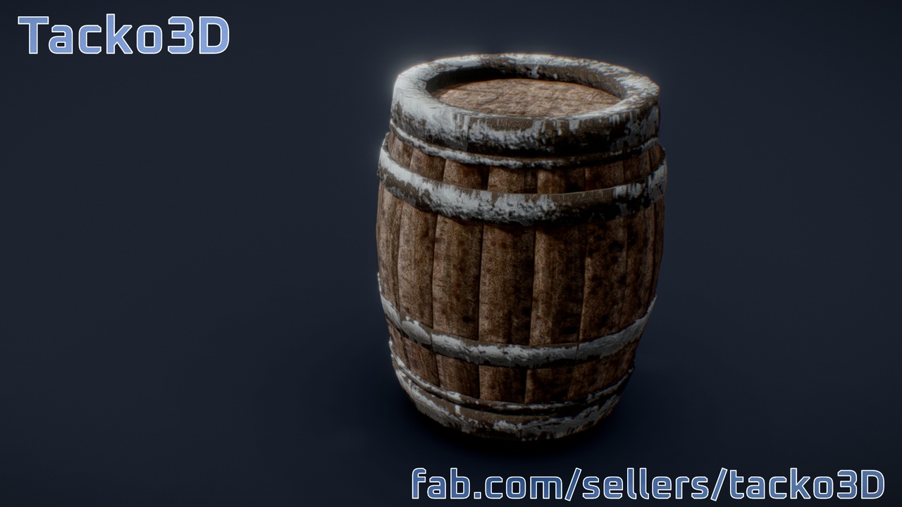 商品 Wooden Barrel 的媒体 1