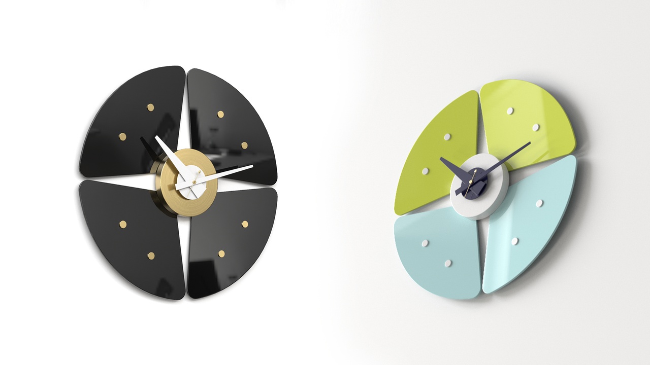 Wall Petal Clock 제품 등록을 위한 미디어 1개