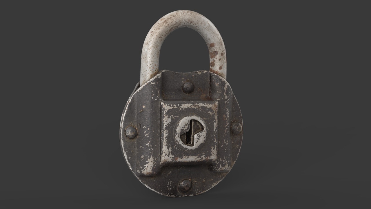 Old metal Lock | Fab