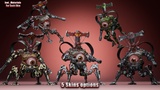 Cyborg Monsters pack | Fab
