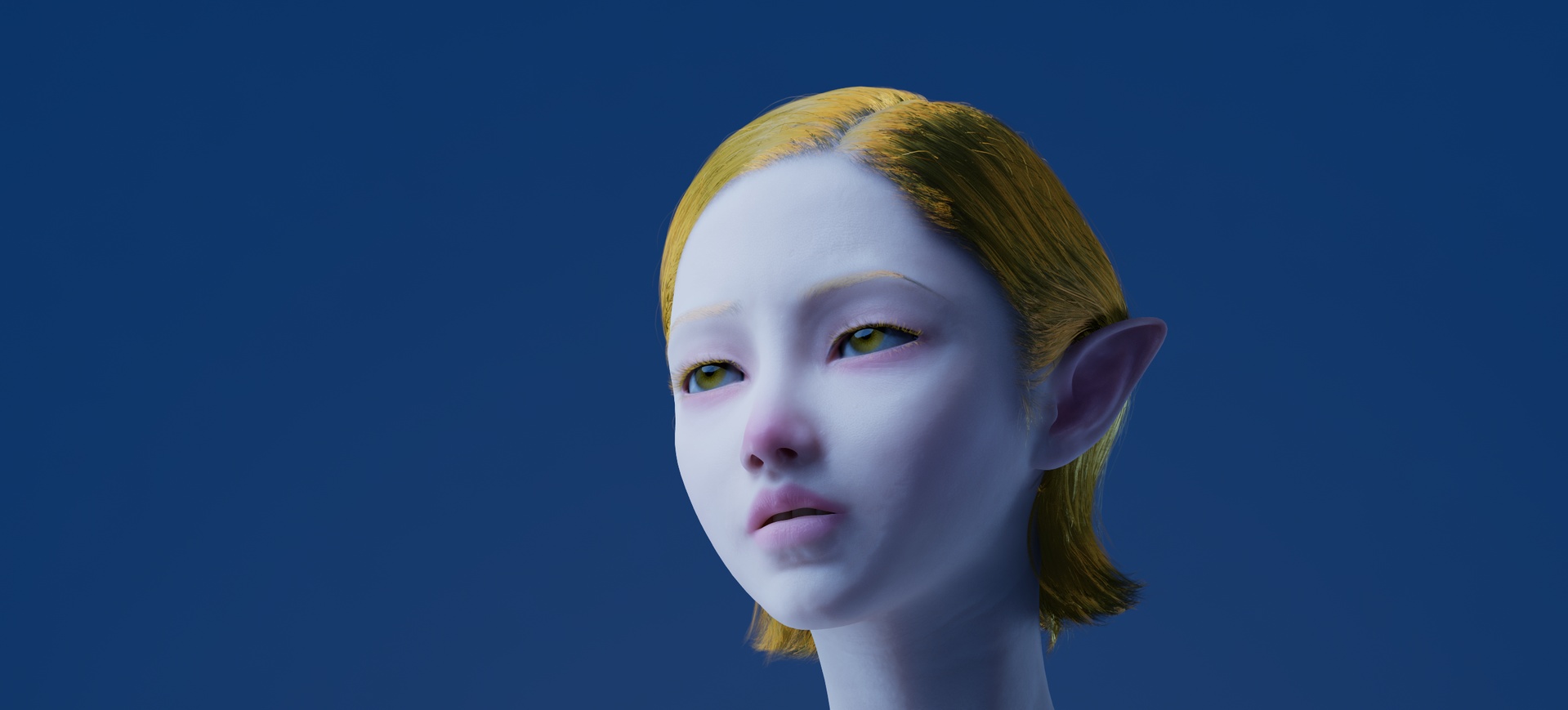 Media 1 for listing Ani – Stylized Toon Elf Girl | Custom MetaHuman Character