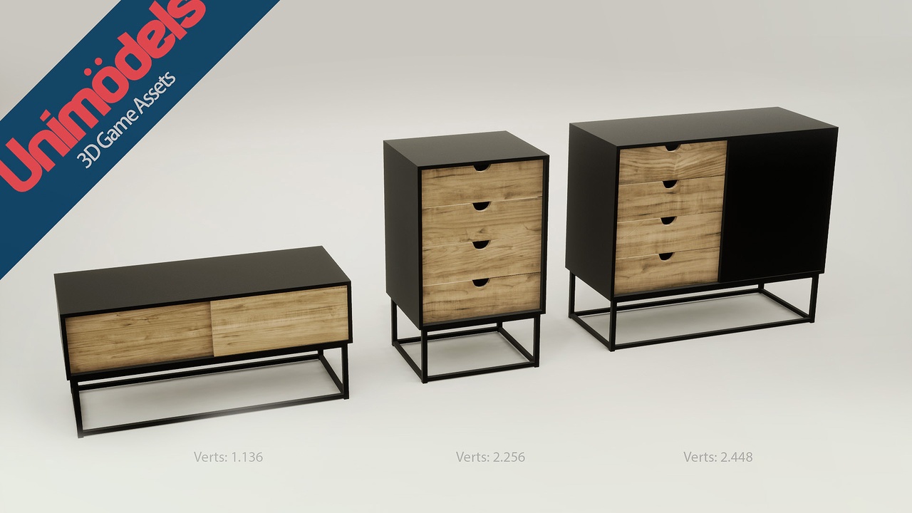 Media 1 for listing Furniture Vol. 1 by Unimodels