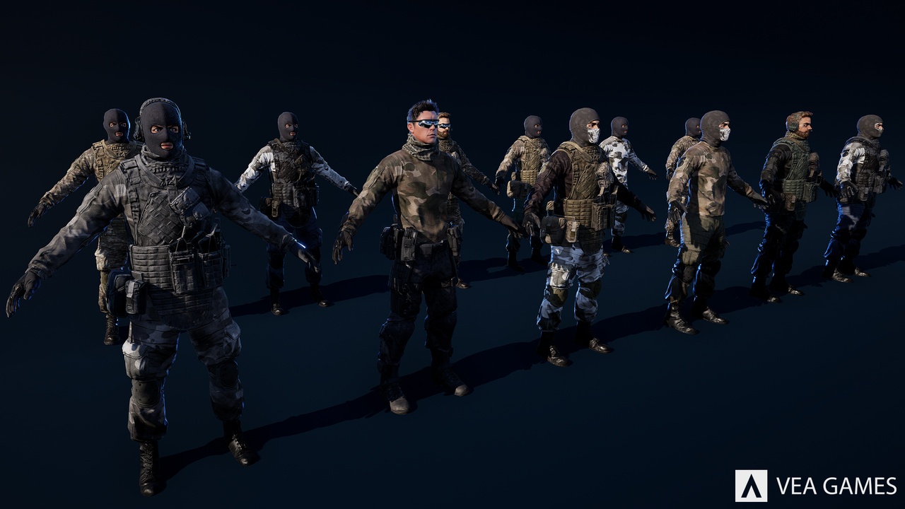 商品 Modular Military Soldier Terrorist Pack 的媒体 1