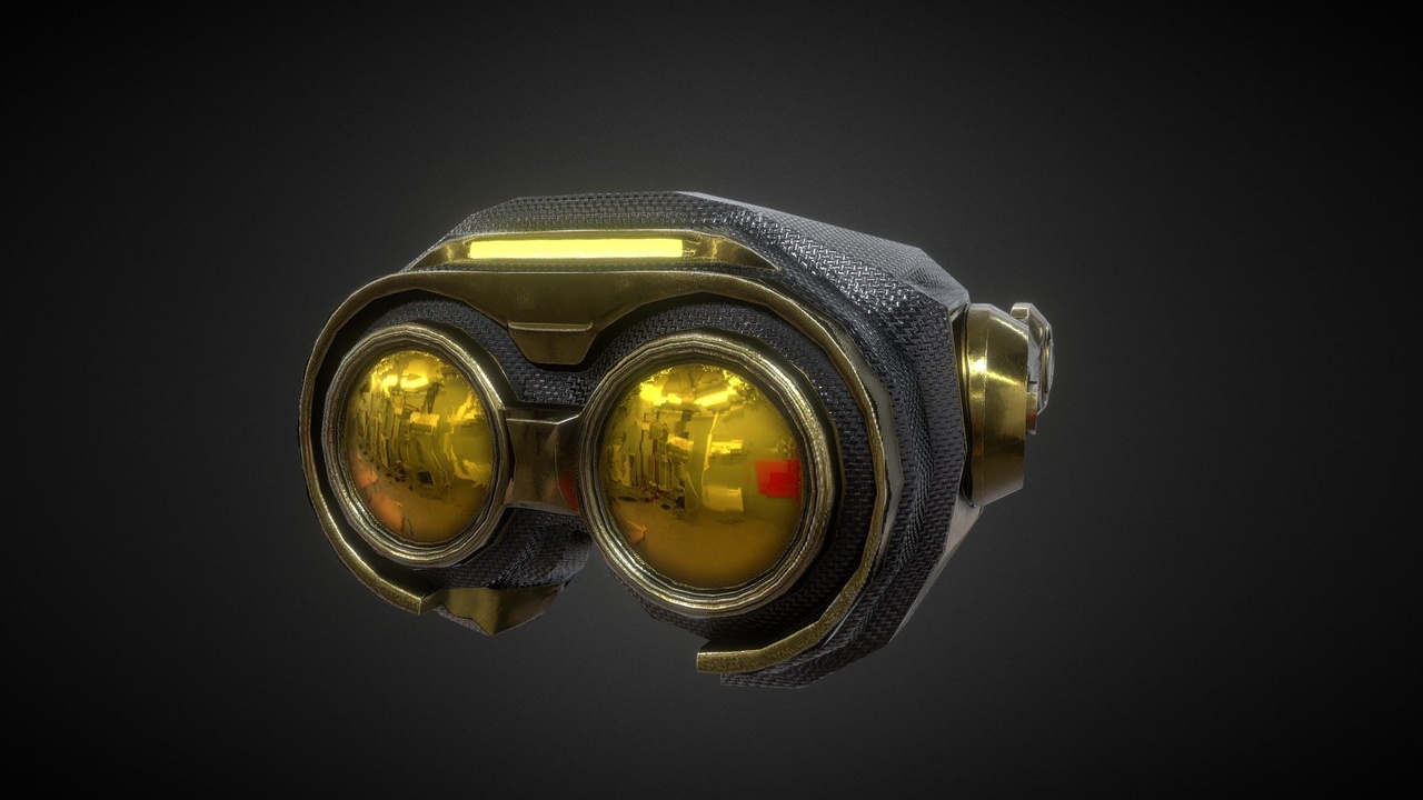 出品Low Poly Cyberpunk Gogglesのメディア1