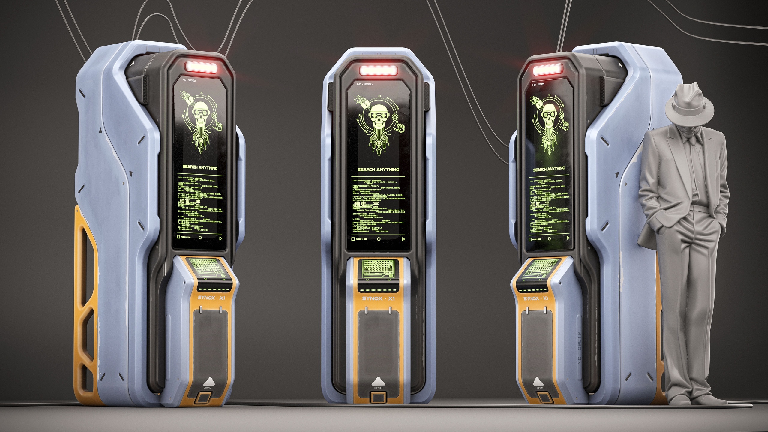 Media 1 for listing Sci-fi Console X1 PBR