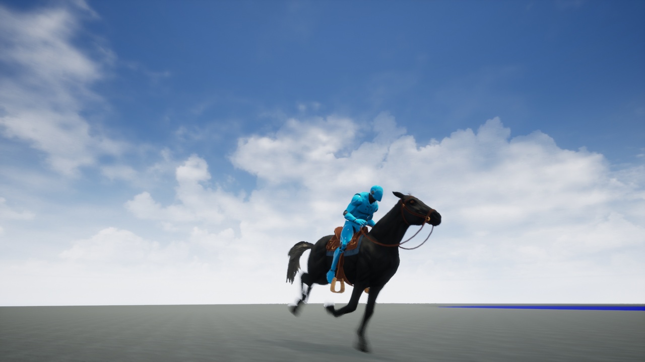Riding System in Blueprints (Multiplayer) 제품 등록을 위한 미디어 1개