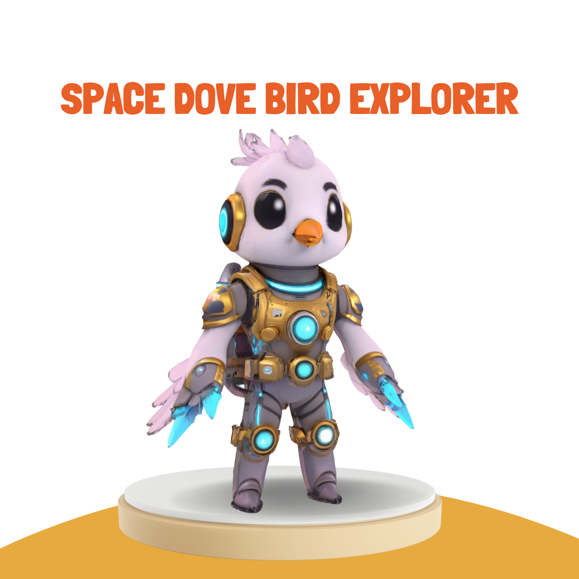 Astro Raptor Space Dove Bird Explorer | Fab