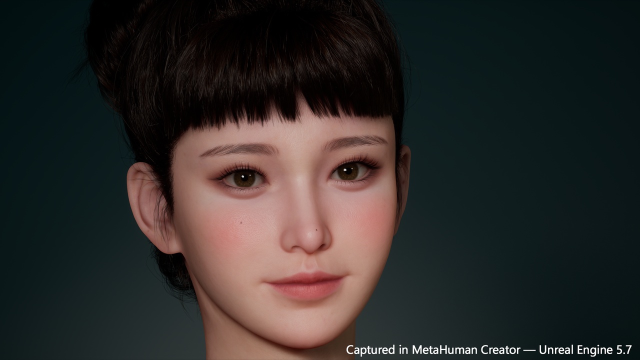 Media 1 for listing Asian Girl 08 - MetaHuman