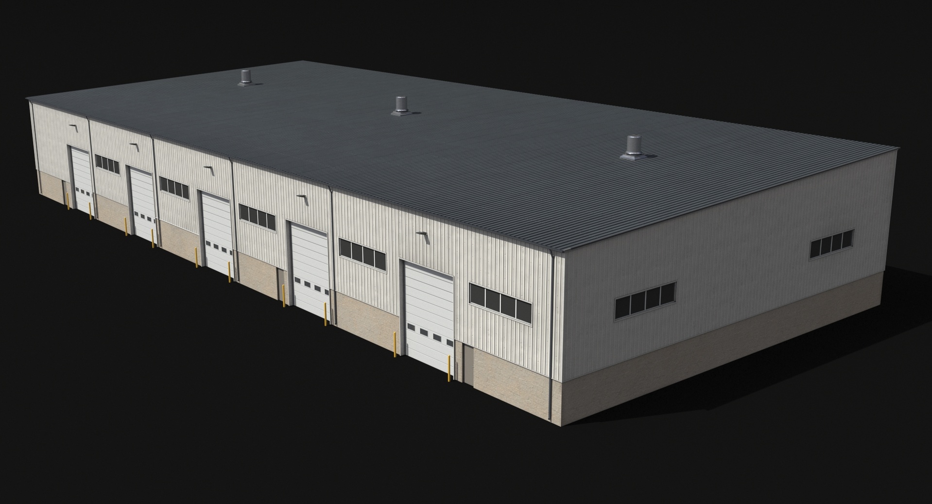 Media 1 for listing Industrial Building 70 PBR Low Poly