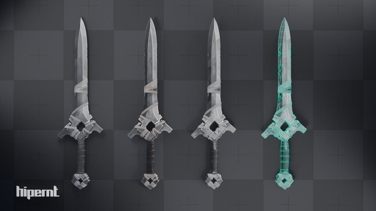 Media 1 for listing Stylized Swords Pack V1