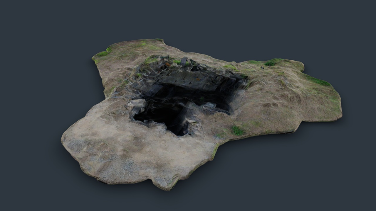 Media 1 for listing Destroyed bunker foundation 004