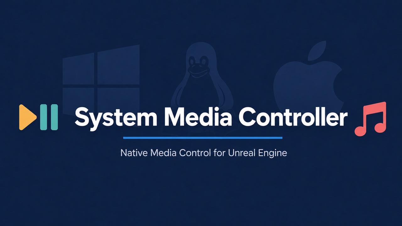 Media 1 for listing System Media Controller - Native Media Control for Unreal Engine