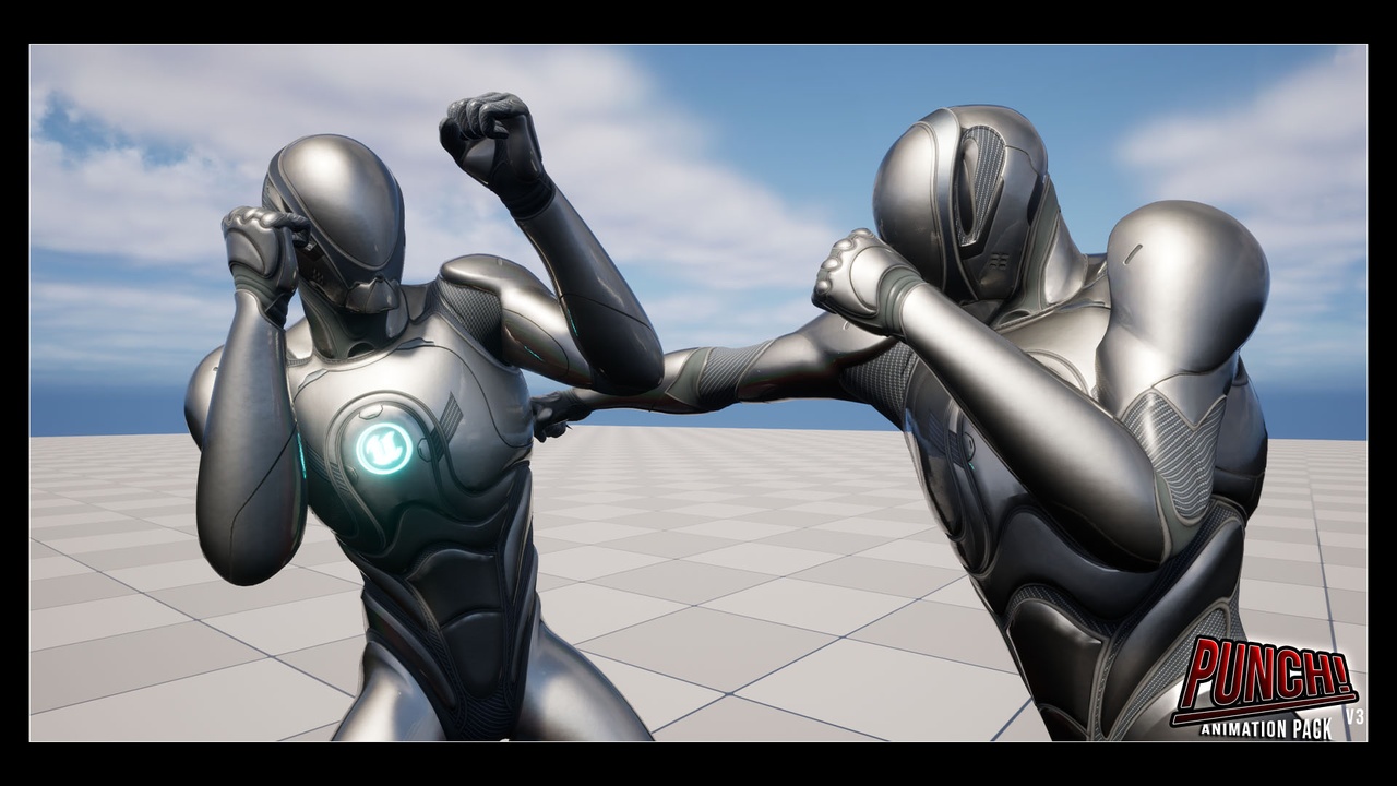 Media 1 for listing Punch and Kicking - Animation Bundle