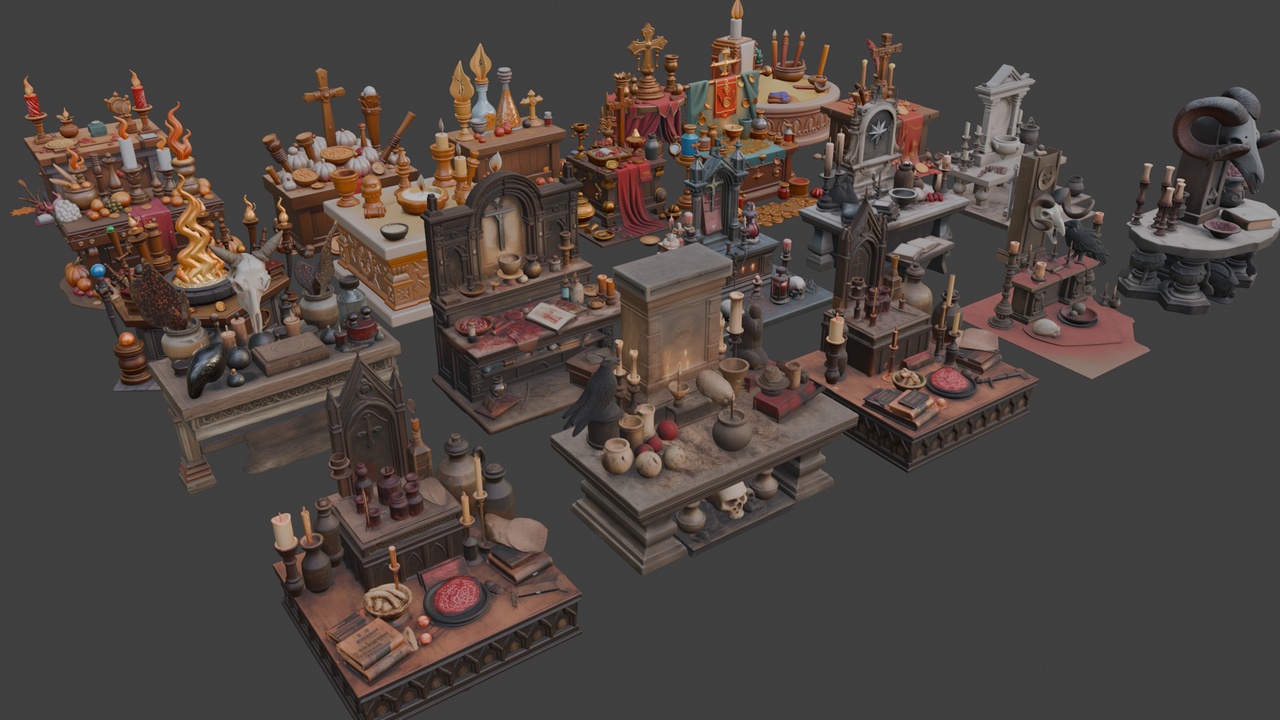 Media 1 for listing Altars Pack 1🕯️