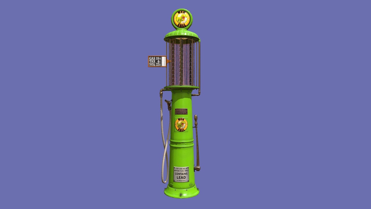 Media 1 for listing Vintage Gas Pump Service Station