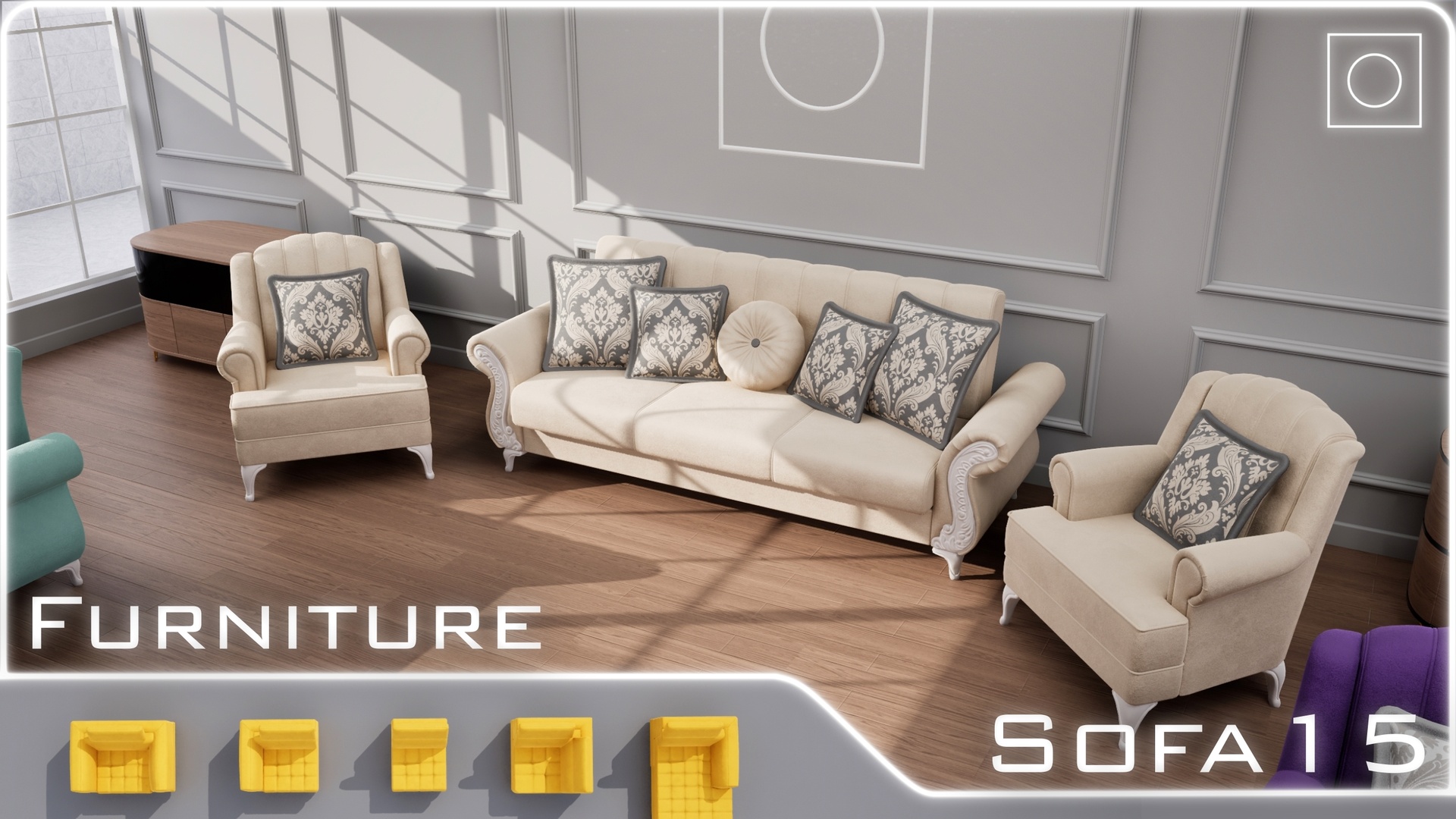 Media 1 for listing Furniture Sofa 15