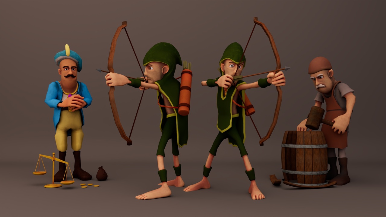 Media 1 for listing dReal Ranger Fantasy Character Pack
