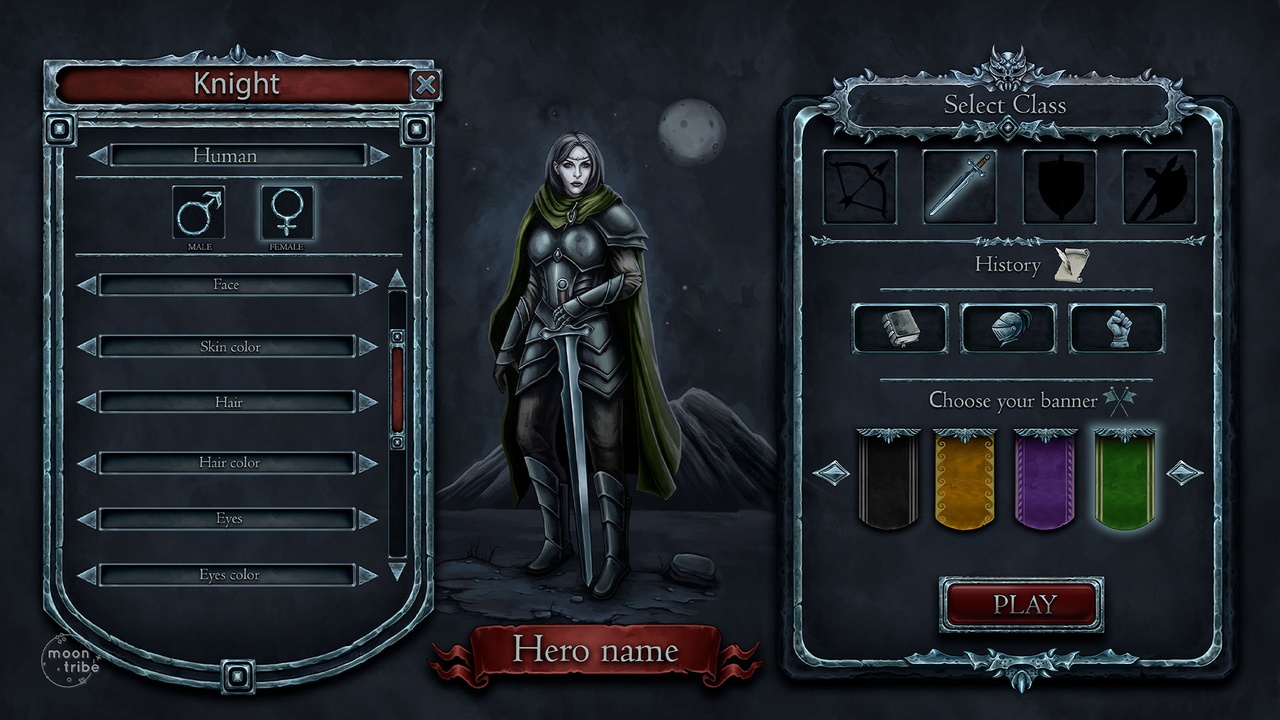 Media 1 for listing Fantasy RPG UI Pack — Dark Fantasy GUI, Icons, Bars & Panels (PNG + PSD)