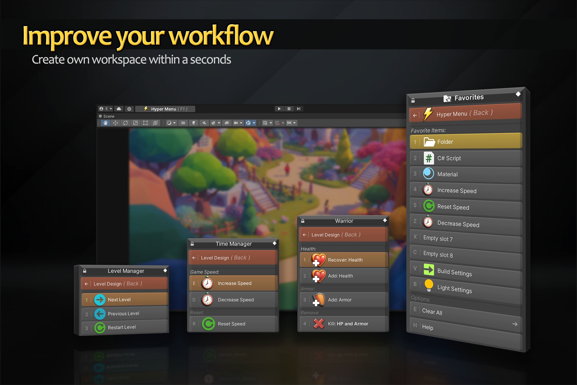 Hyper Menu - Upgrade Main Menu, Create Your Workflow, Boost ...