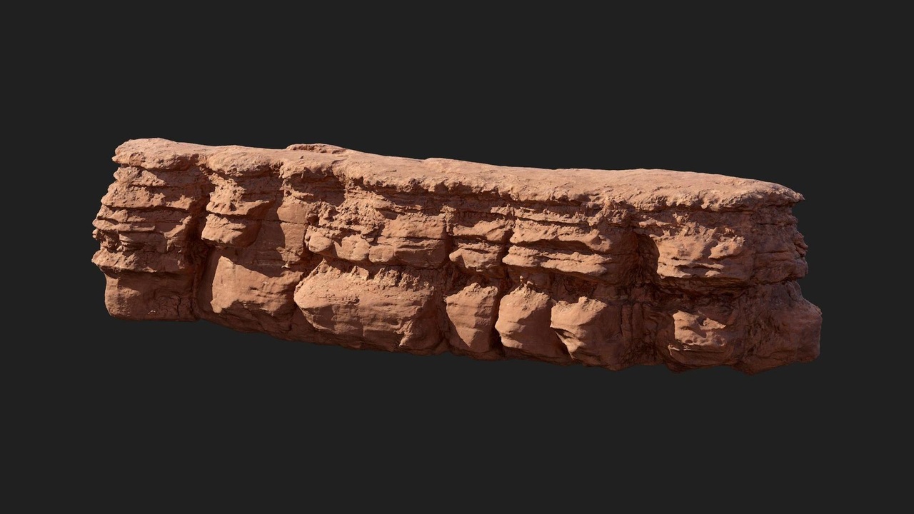Media 1 for listing Desert Western Ledge Rock Layered XL 01