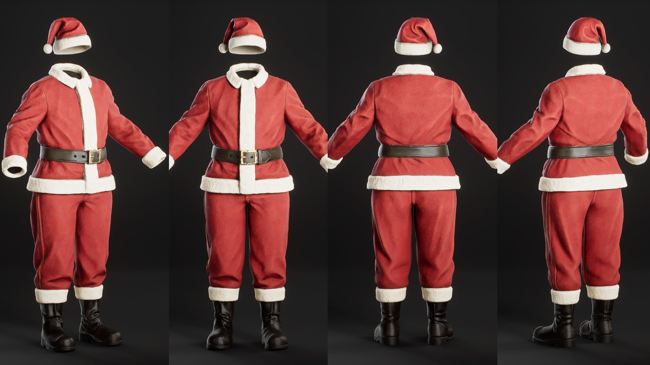 Media 1 for listing Santa Claus - Metahuman