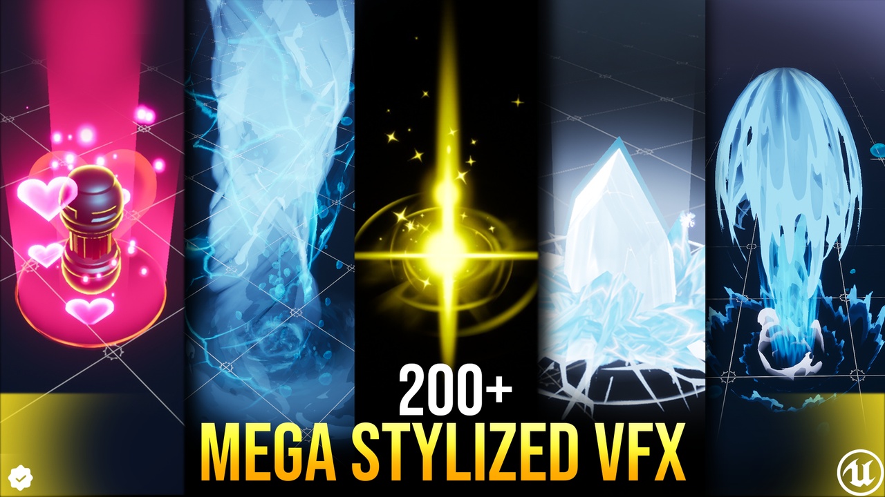 商品 MEGA Stylized VFX Pack 的媒体 1