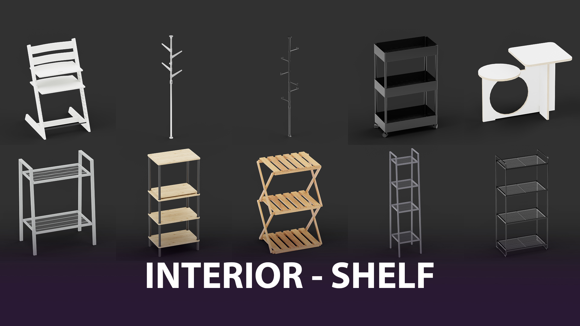 Shelf Model Collection Vol. 447 | Fab