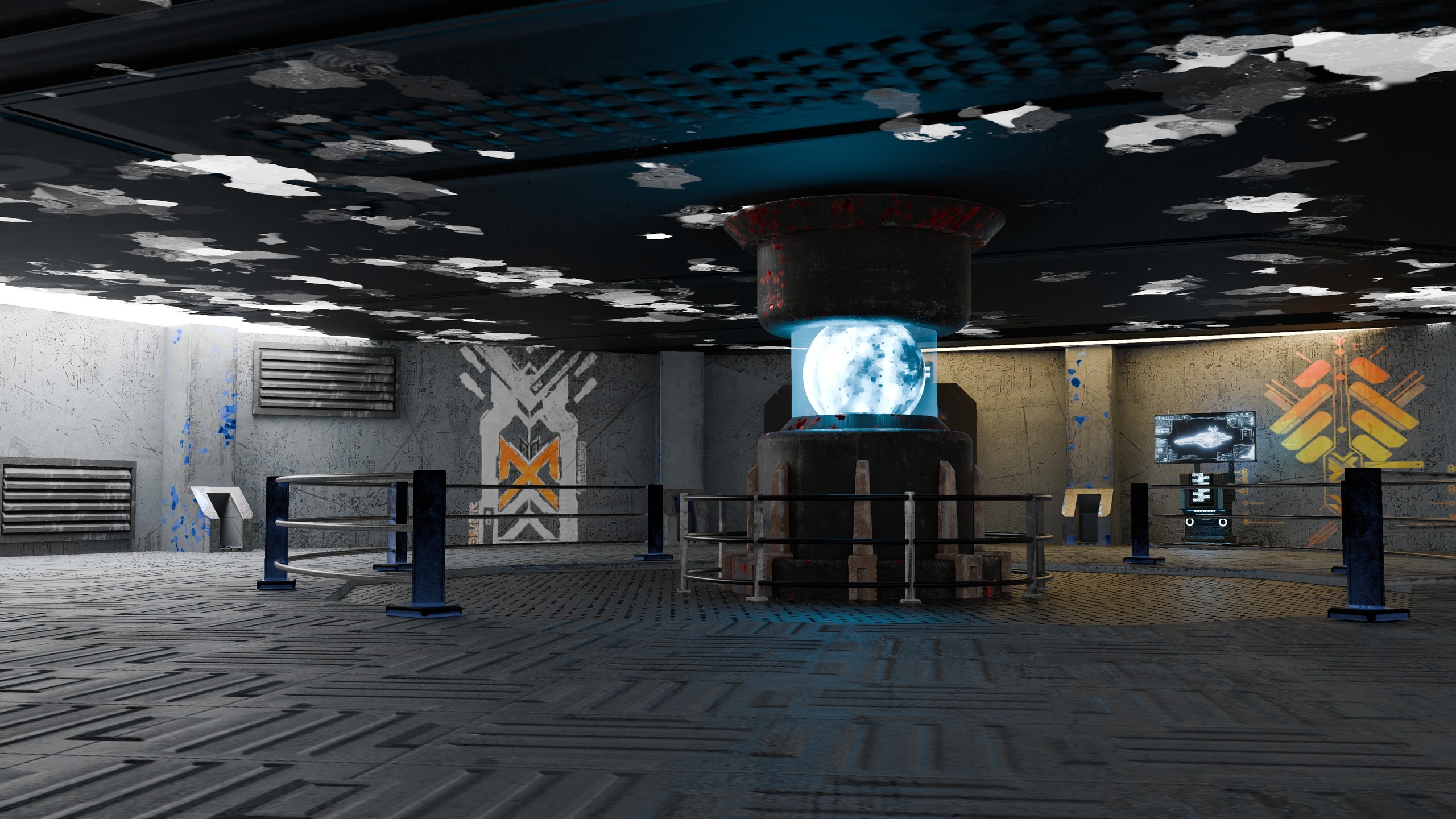 Media 1 for listing Digital Heart - Energy Core Chamber Sci-Fi Environment