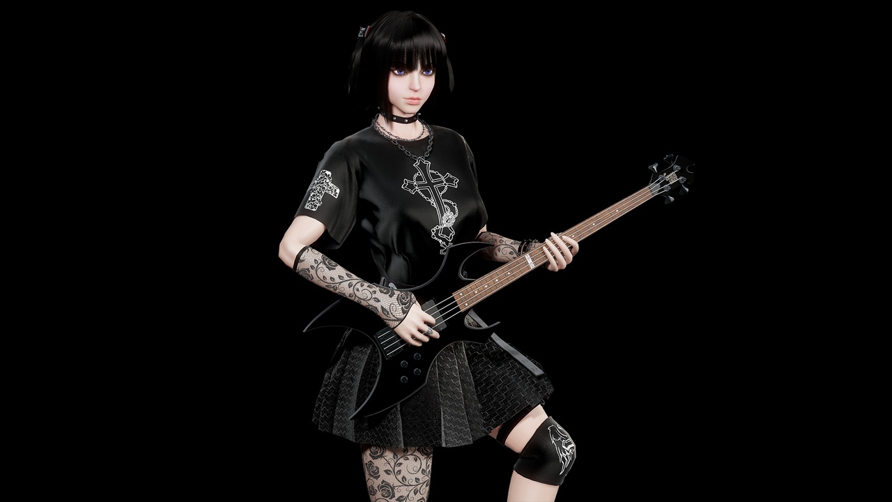 Media 1 for listing Rocker Girl Hanna