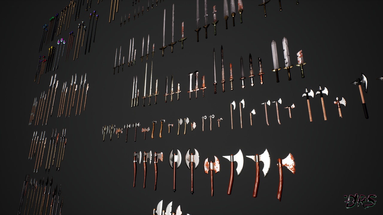Media 1 for listing Stylized Weapons Mega Pack