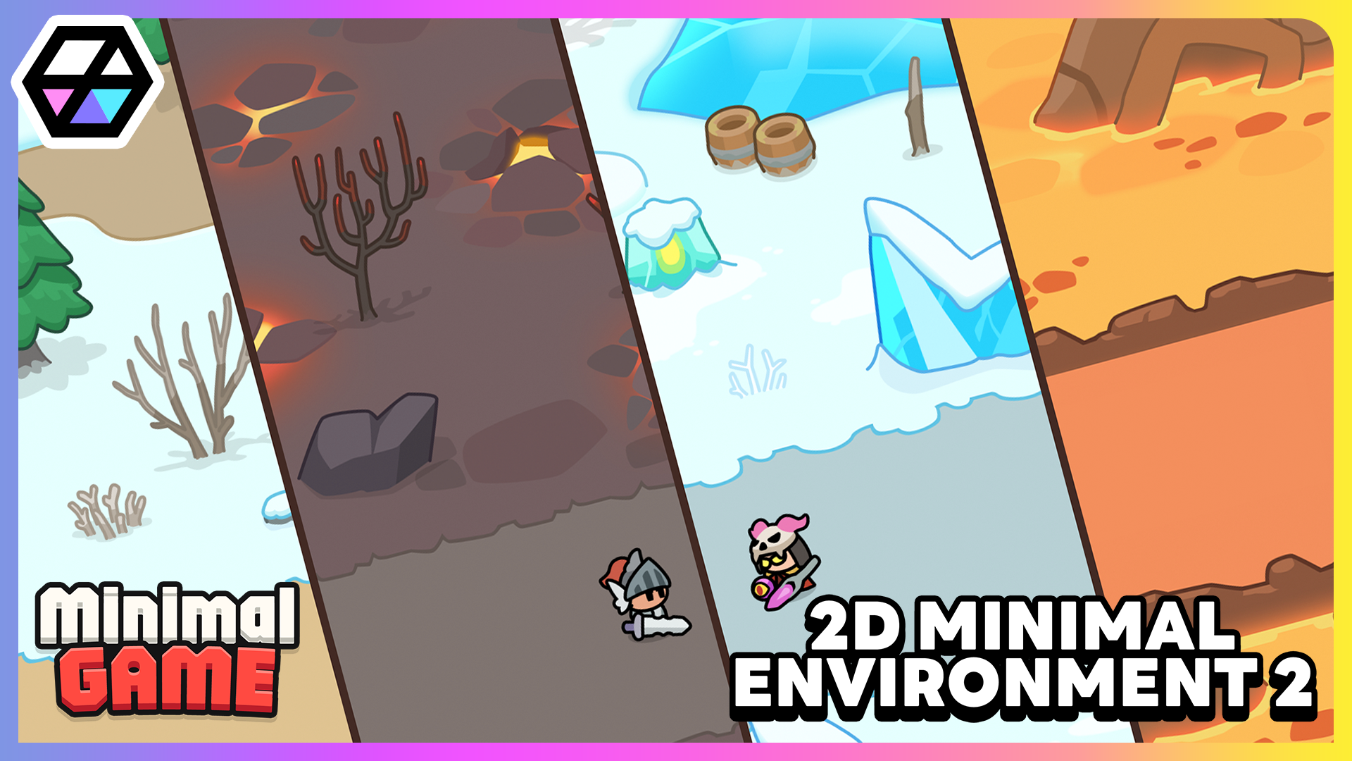 2D Minimal - Environment 2 | Fab