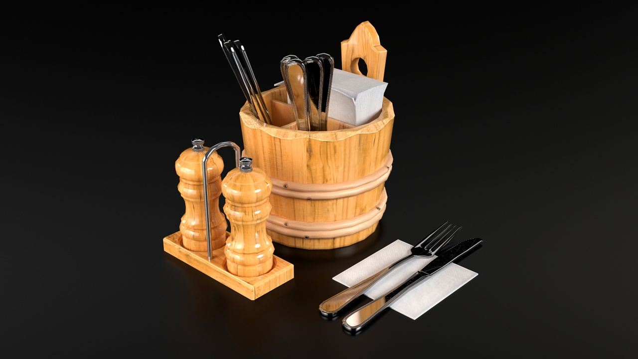 Media 1 for listing Cafe Condiment Caddy 7