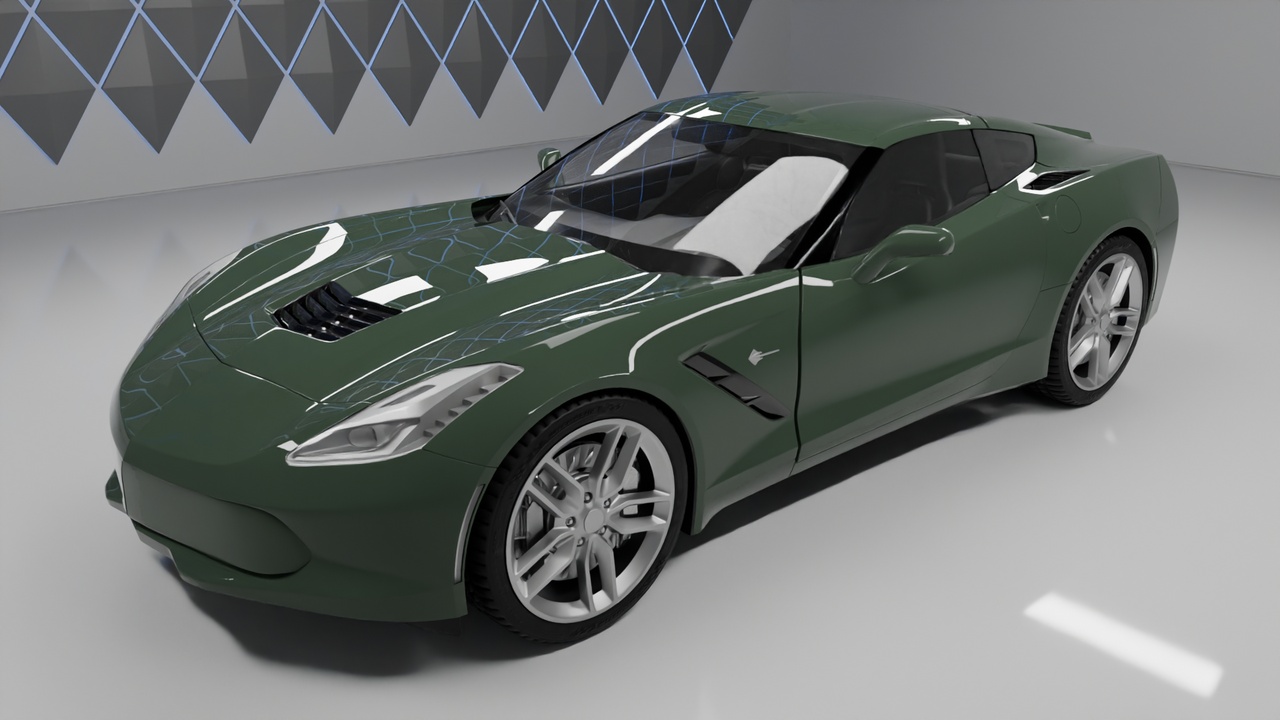 Media 1 for listing Driveable Sport Car 42 (UE4 & UE5+FBX)