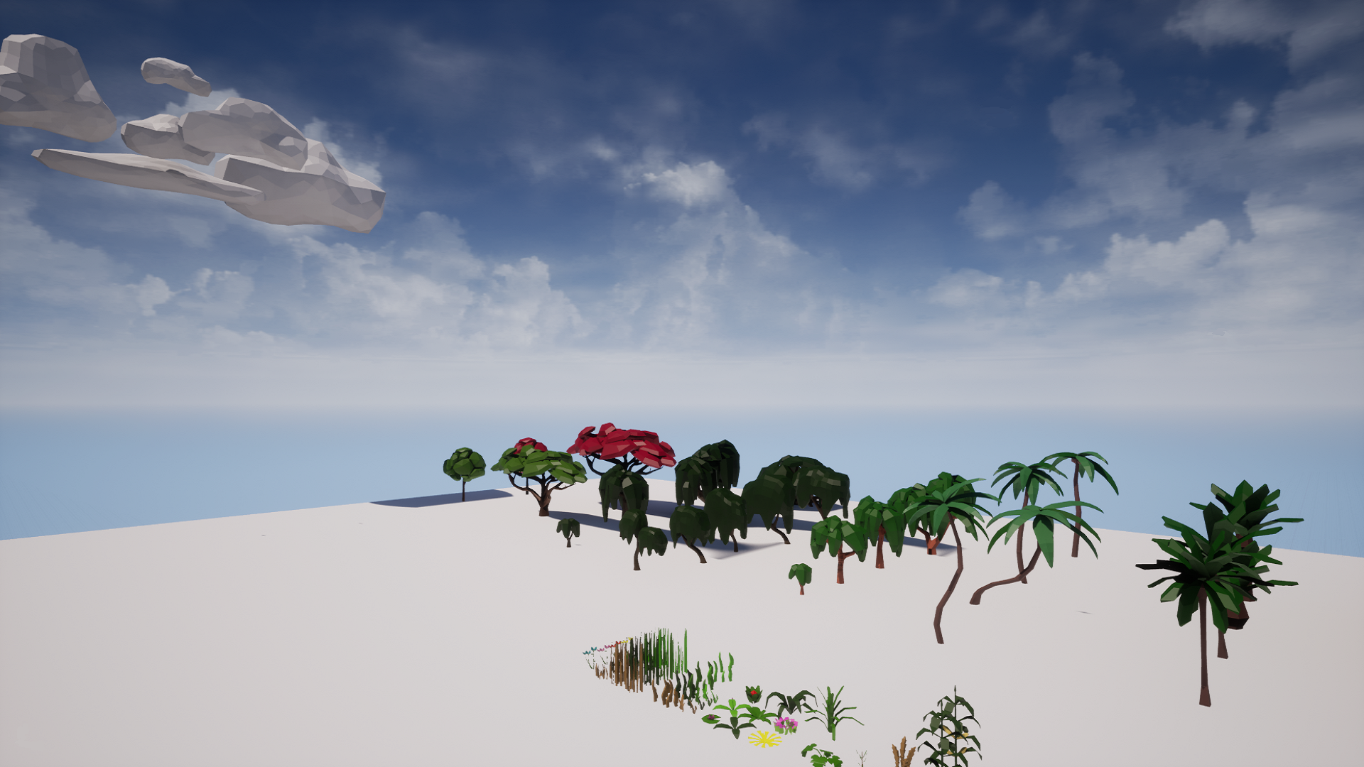 Low Poly Vegetation Nature | Fab