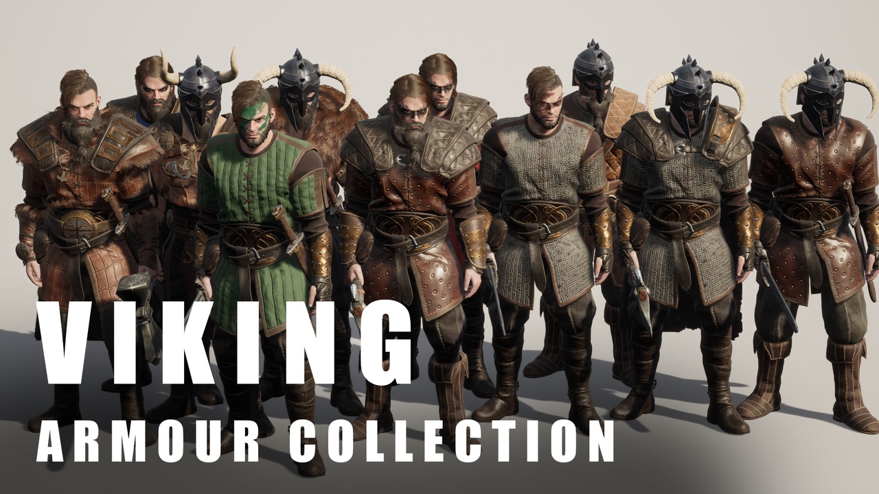 商品 Viking Armour - Metahuman ready 的媒体 1