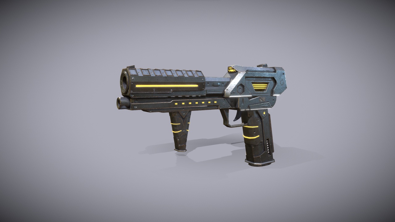 Media 1 for listing SciFi Pistol Elite Ver 4