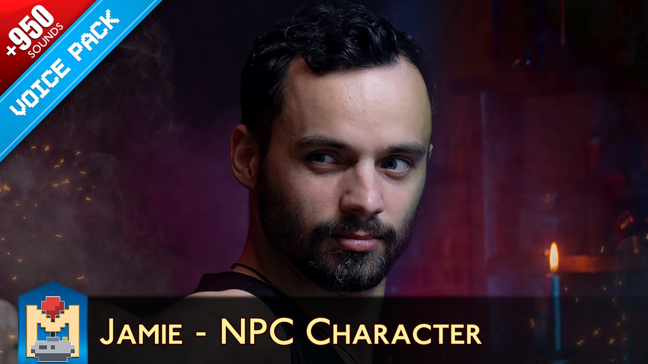 Media 1 for listing Jamie - NPC Character Voice Pack