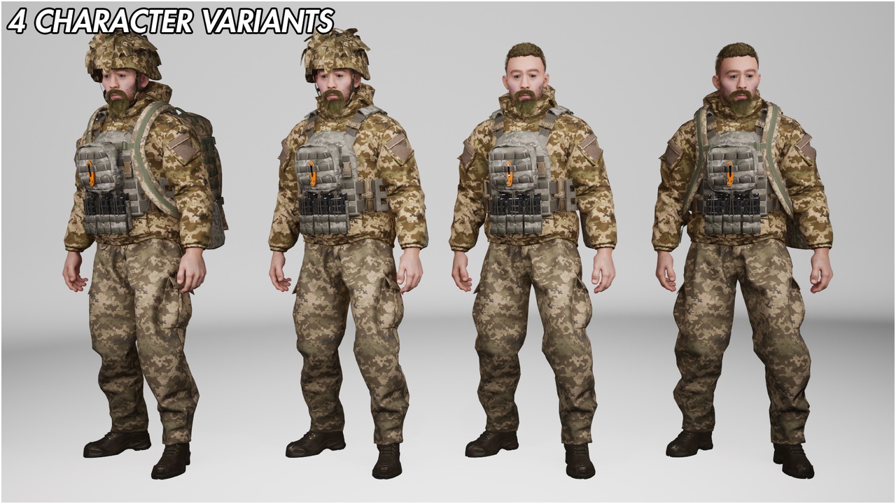 Media 1 for listing Ukraine Soldier