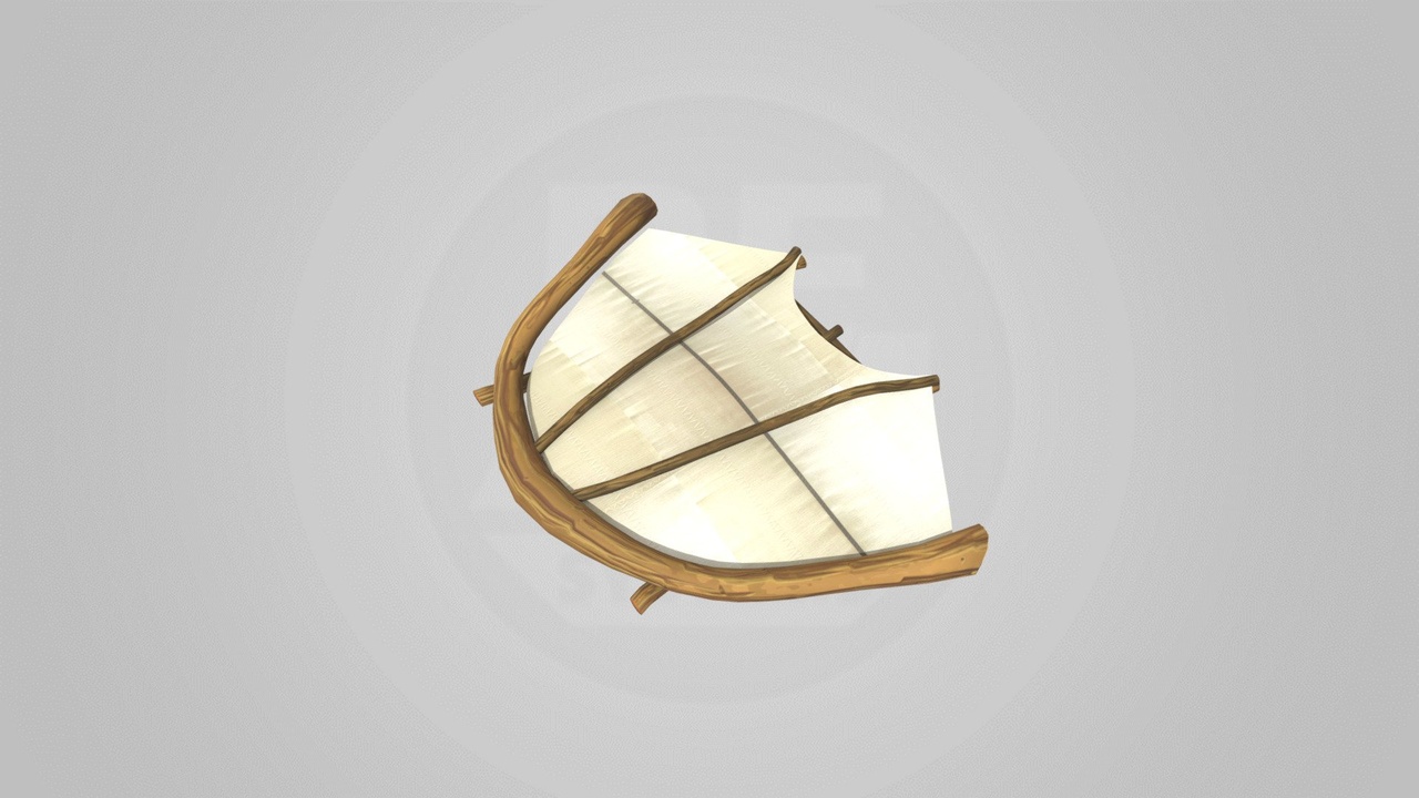 Media 1 for listing Stylized wood glider