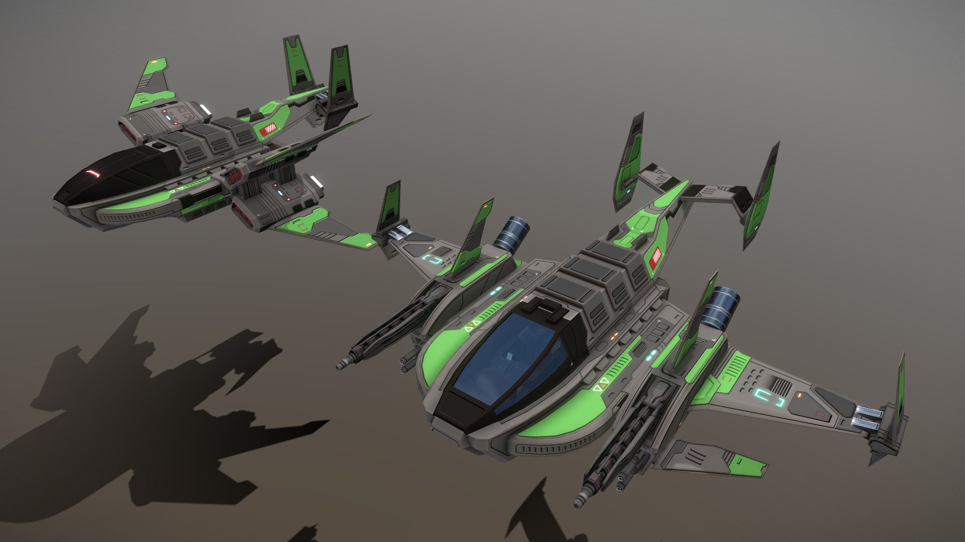 ISD Modular Bomber Spaceship | Fab
