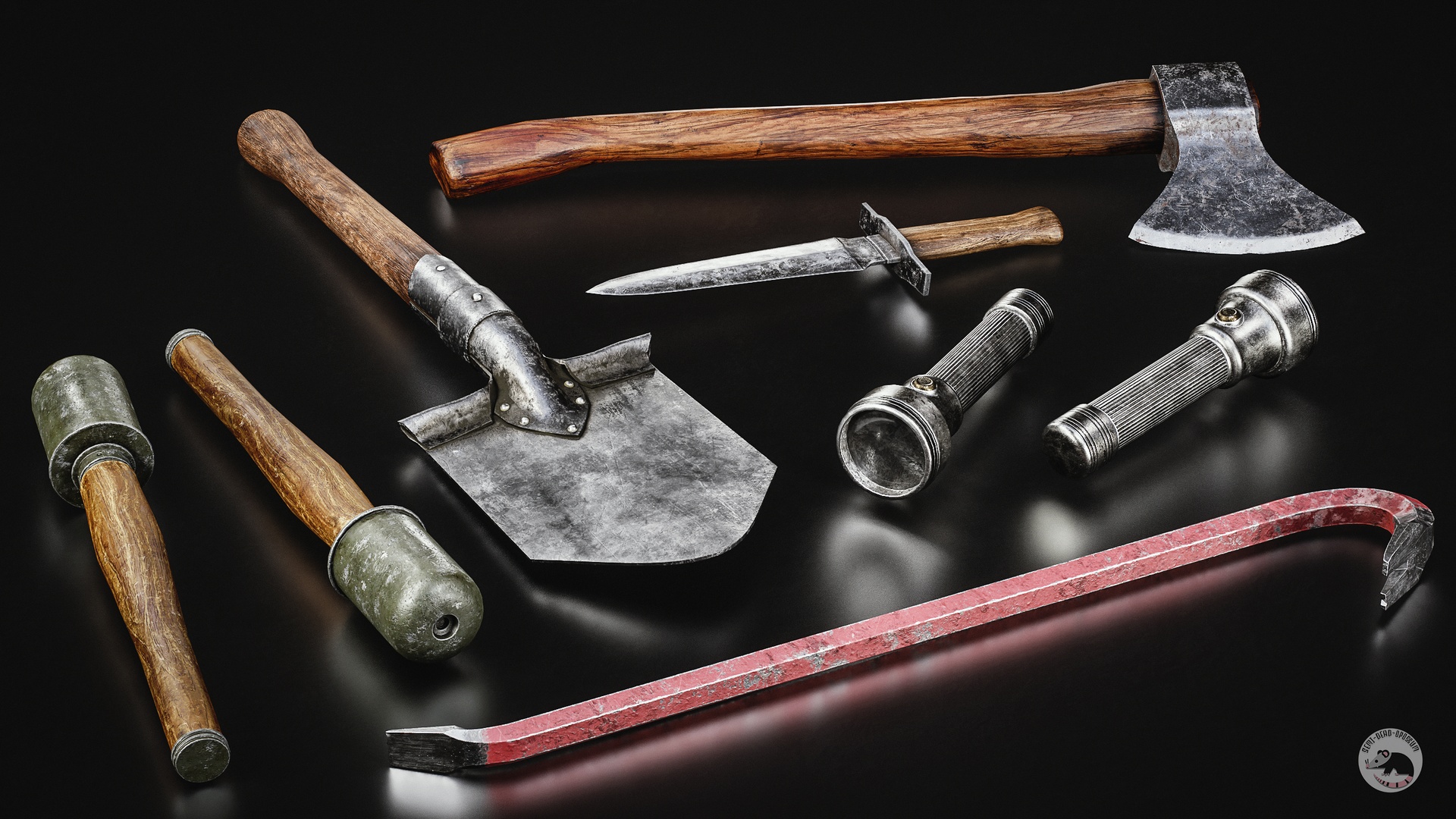 Media 1 for listing Orphans of the Great War - Props for characters - Asset Pack